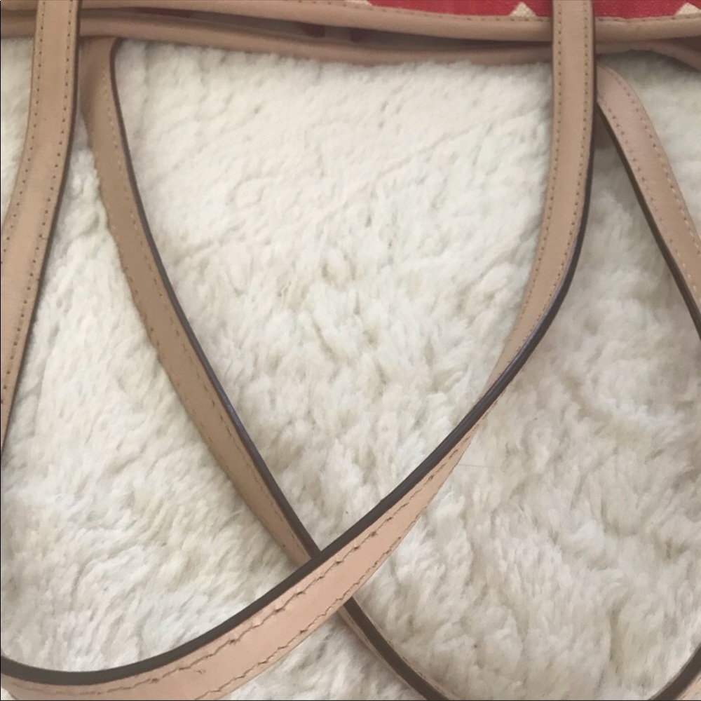 KATE SPADE red chevron handbag - Picture 14 of 16